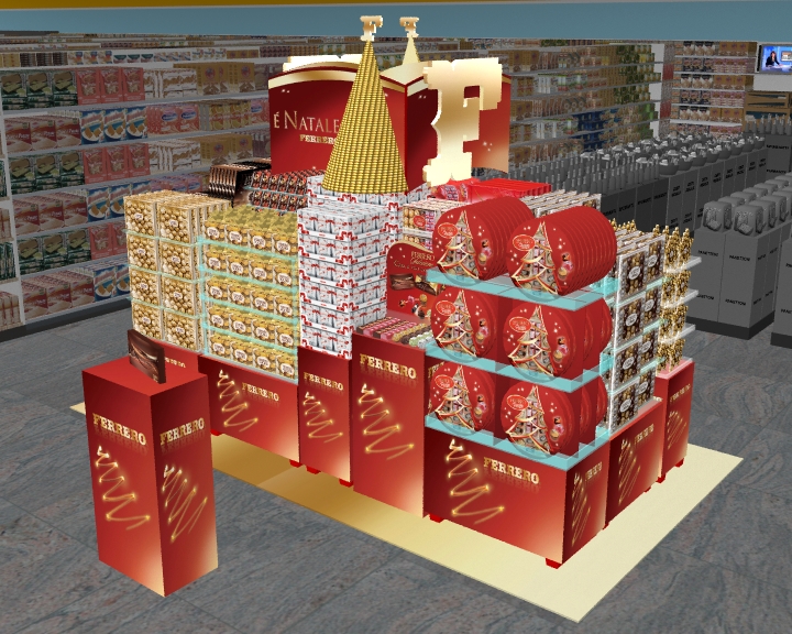 Isola Kinder e Ferrero Perfect Store Strategy